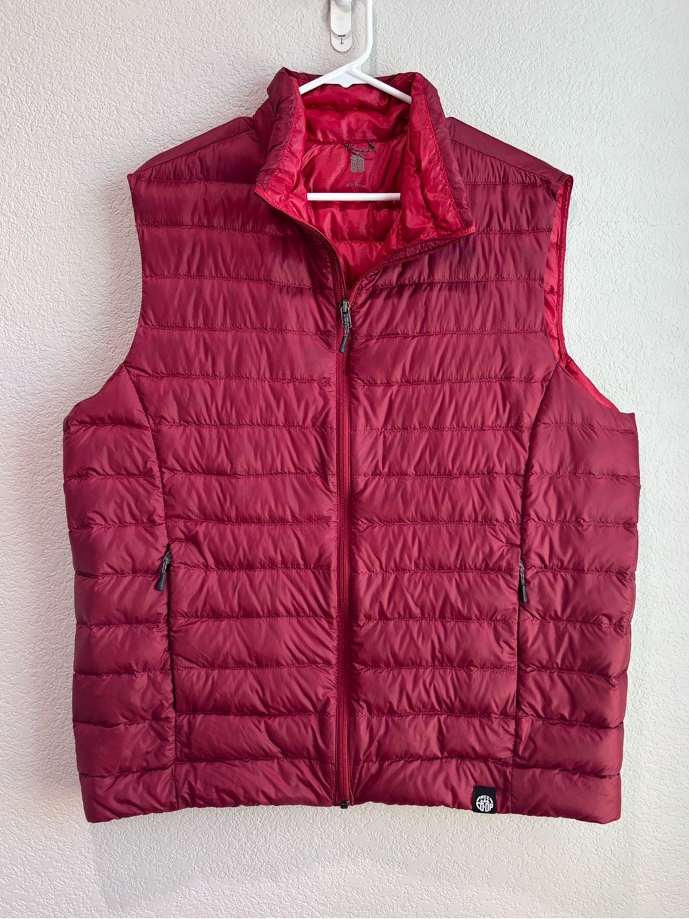 Men’s REI Co-op Red Outdoor Puffer Vest Size XL